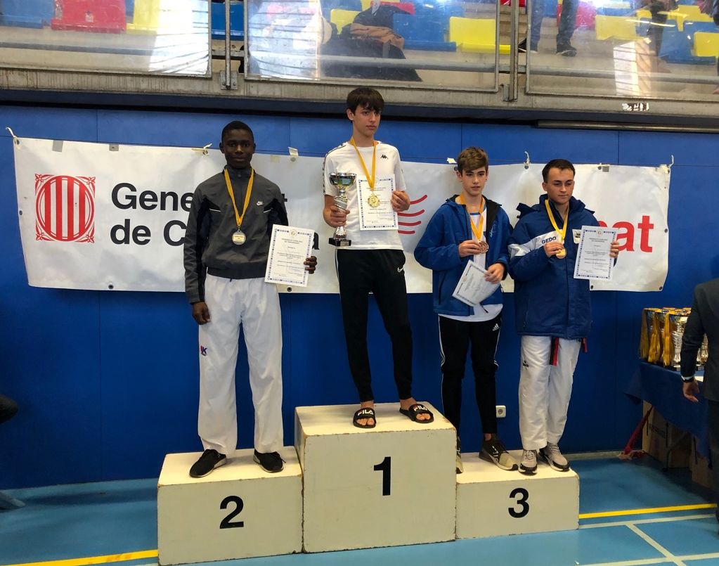 Plata en el Campeonato de Cataluña Junior