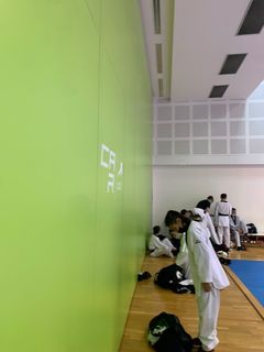 TKD Vidreres entrena de nuevo en el CAR de Sant Cugat