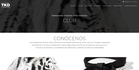 TKD VIDRERES PRESENTA SU PÁGINA WEB tkdvidreres.com